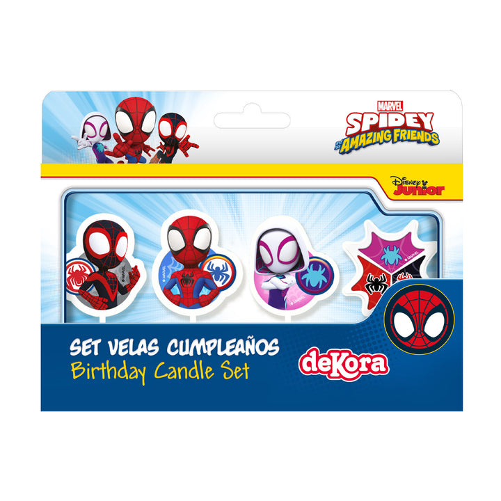 Geburtstagskerzen-Spidey-and-His-Amazing-Friends-4-Stück