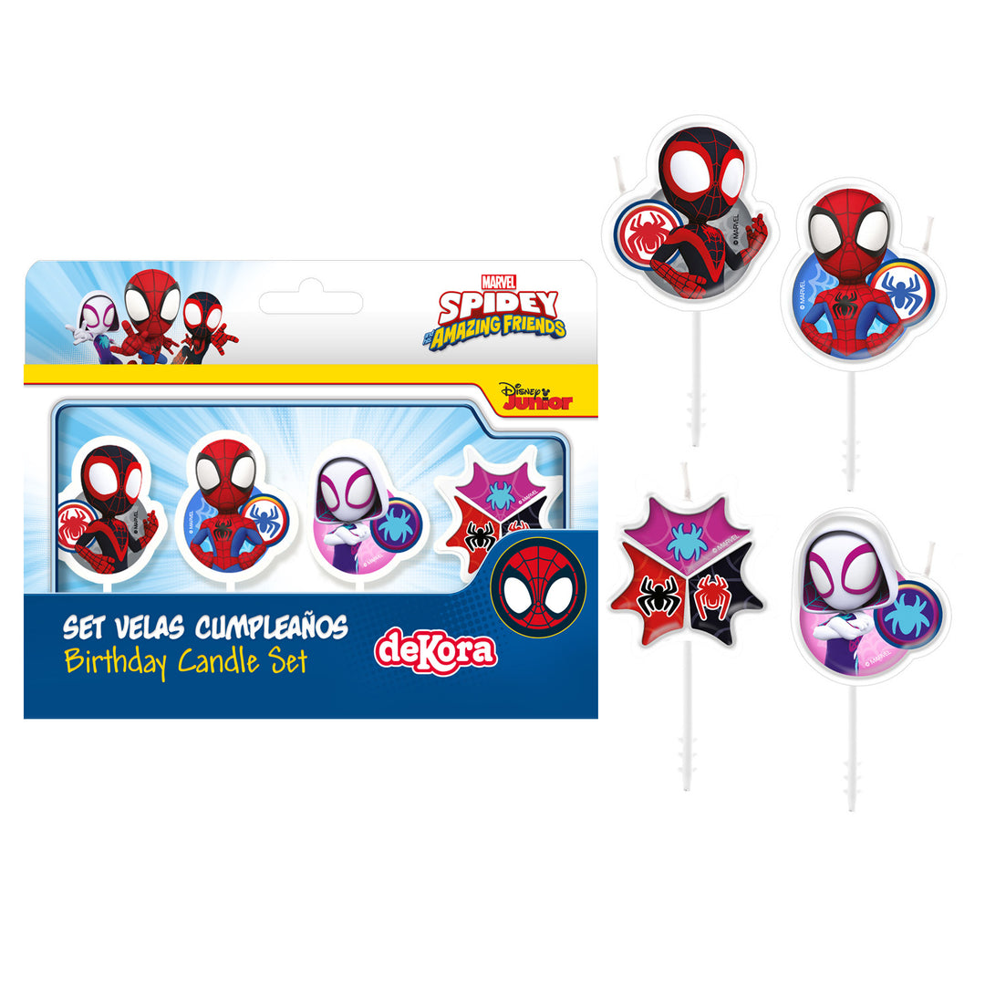 Geburtstagskerzen-Spidey-and-His-Amazing-Friends-4-Stück