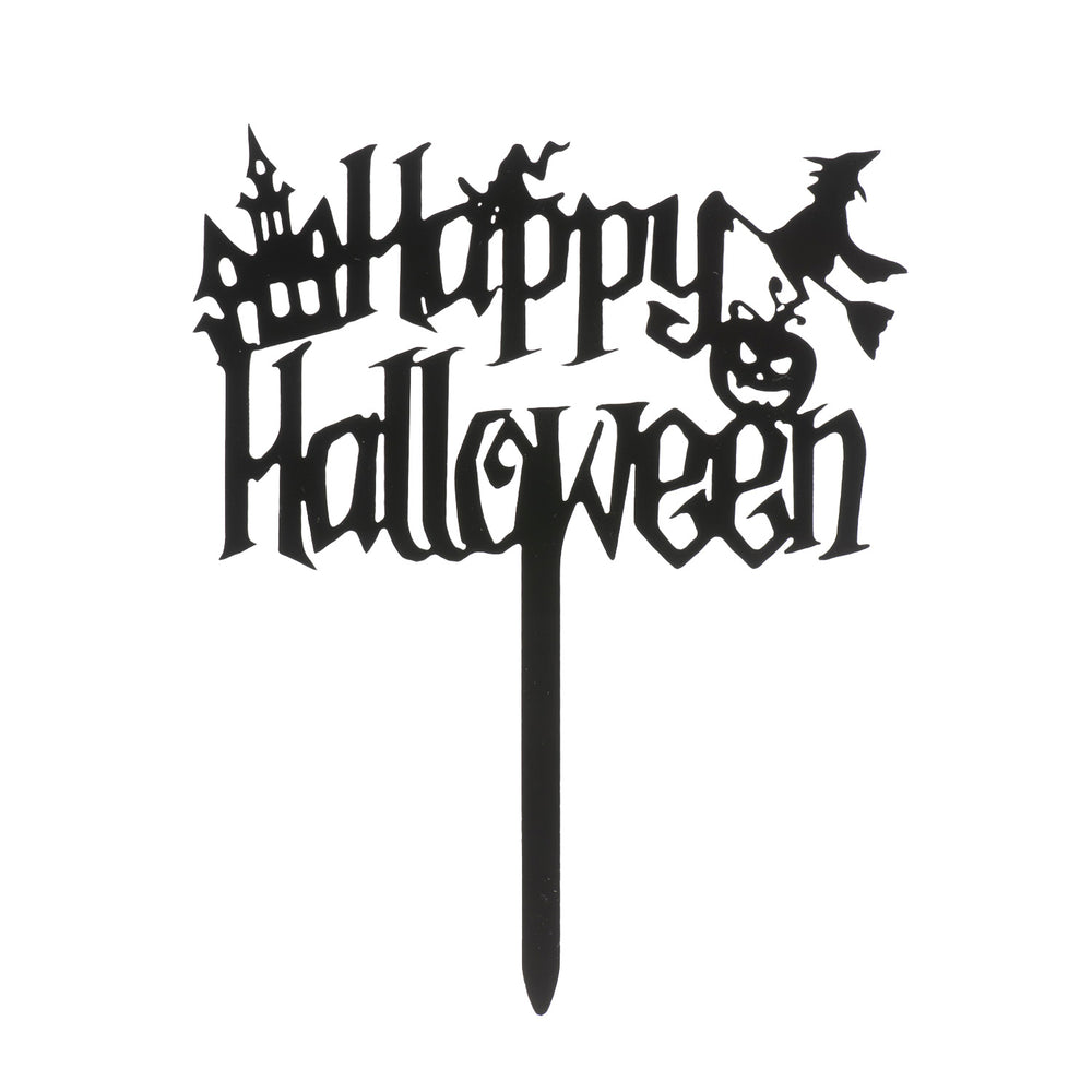 Halloween-Cake-Topper-Happy-Halloween-1-Stück-11-5-x-14-cm