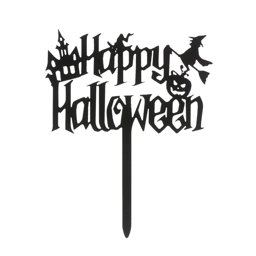 Halloween-Cake-Topper-Happy-Halloween-1-Stück-11-5-x-14-cm