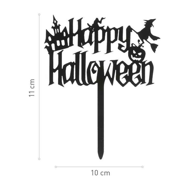 Halloween-Cake-Topper-Happy-Halloween-1-Stück-11-5-x-14-cm