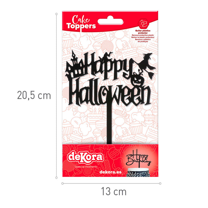 Halloween-Cake-Topper-Happy-Halloween-1-Stück-11-5-x-14-cm