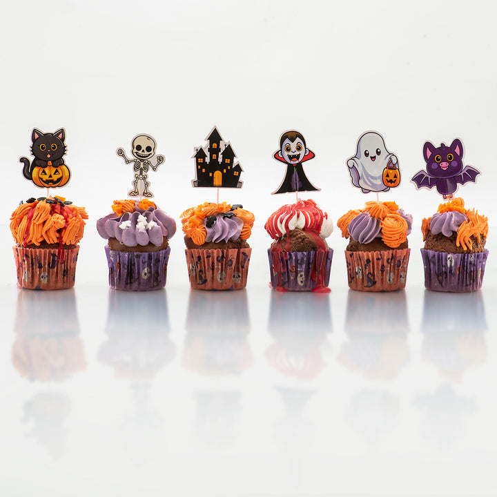 Halloween Muffin Picker, 16 Stück