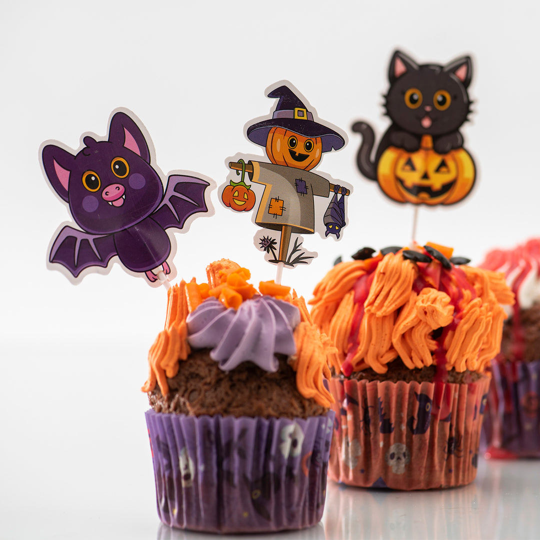 Halloween Muffin Picker, 16 Stück