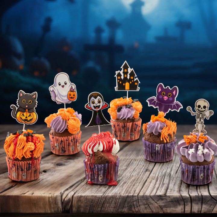 Halloween Muffin Picker, 16 Stück