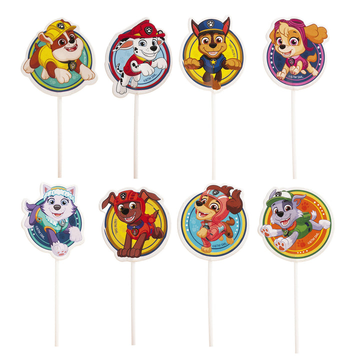 Paw Patrol Muffin- und Snackpicker, 16 Stück