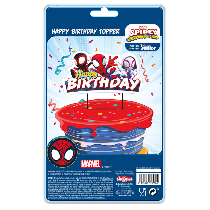 Cake-Topper-Spidey-and-his-Amazing-Friends-1-Stück-17-5-cm