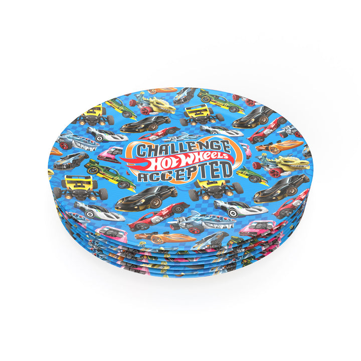 Hot Wheels Party Teller, 23 cm, 8er Pack kinderparties-shop