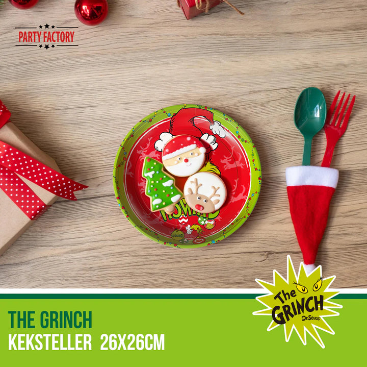 Der-Grinch-Keksteller-Plätzchenteller-für-Weihnachten-Ø-26-cm