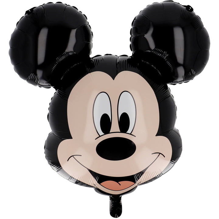 Mickey-Mouse-Folienballon-doppelseitig-60-x-58-cm-Vorderseite:-Mickey-Hinterseite:-Schwarz-+-Logo