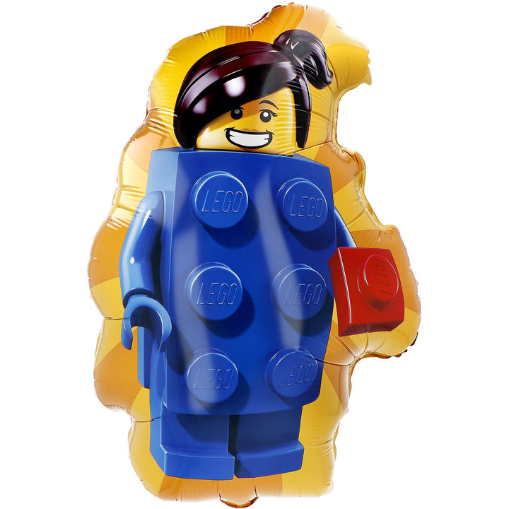 Folienballon LEGO Figur Mädchen, Supershape, 45 cm
