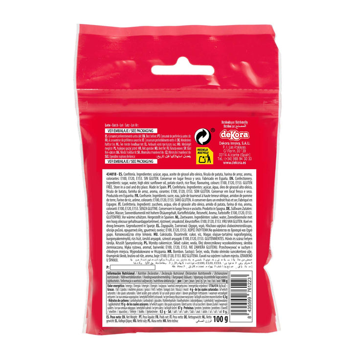 Streuselmix Halloween mit Kübris & Geistern, essbare Zuckerdeko, 100g