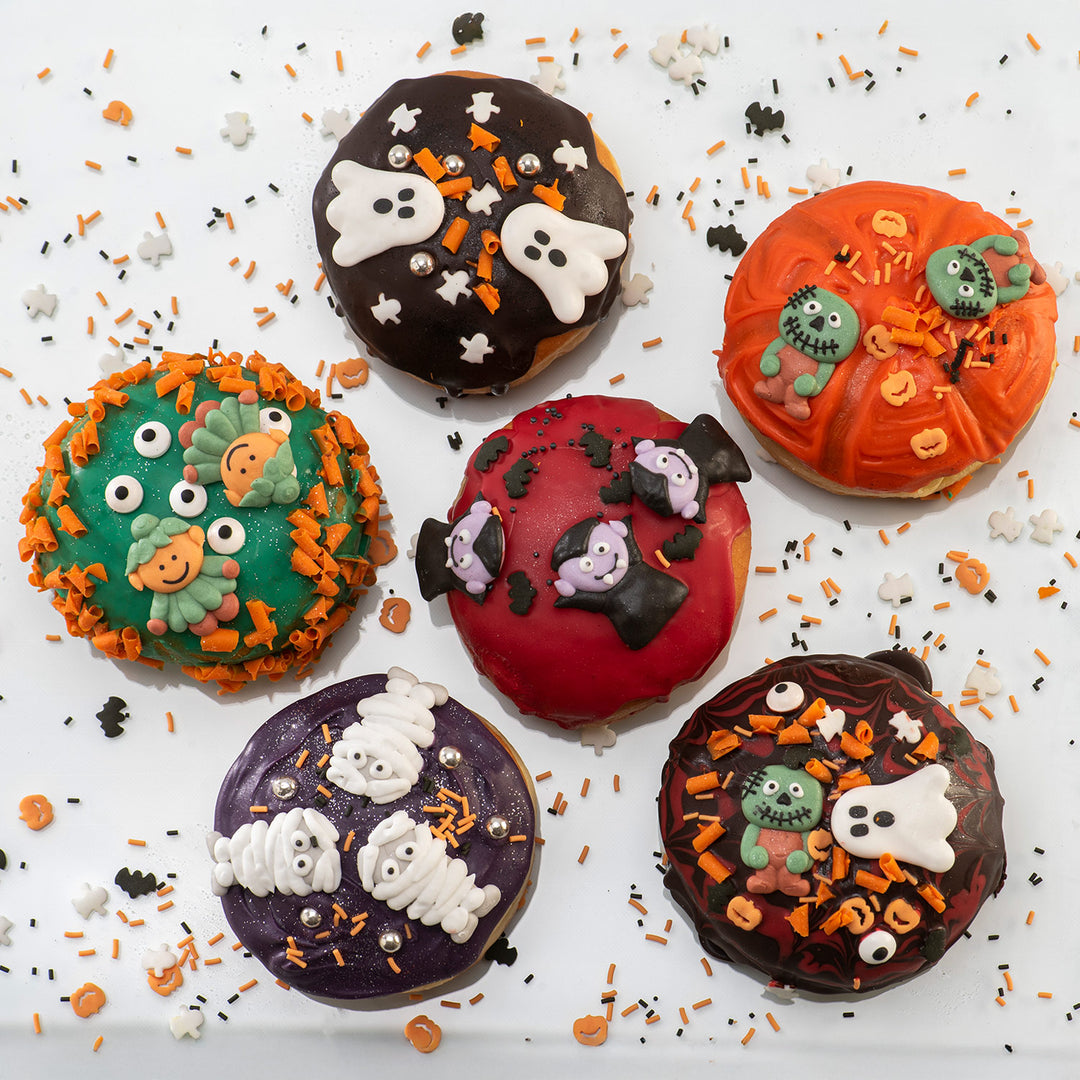 Streuselmix Halloween mit Kübris & Geistern, essbare Zuckerdeko, 100g