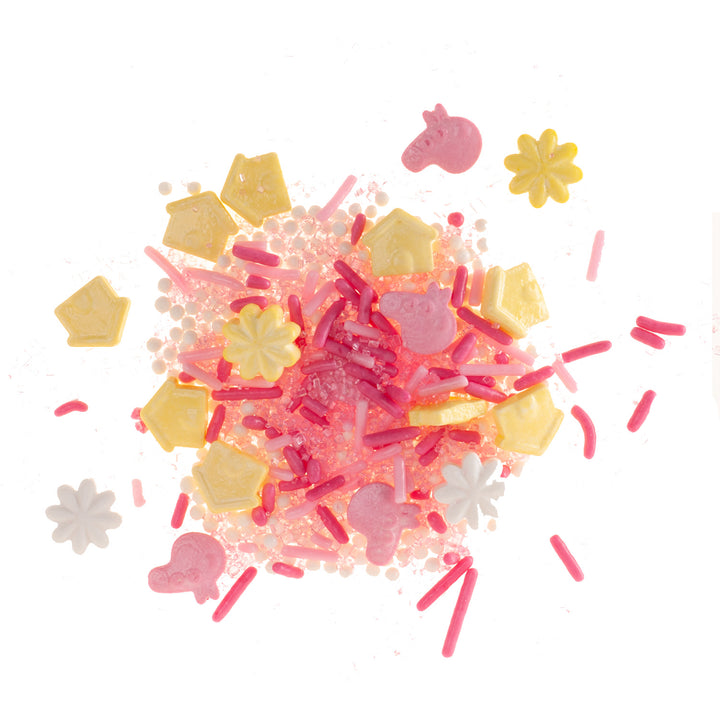 Streusel Mix Peppa Wutz, essbare Kuchen & Muffin Deko, 70 g