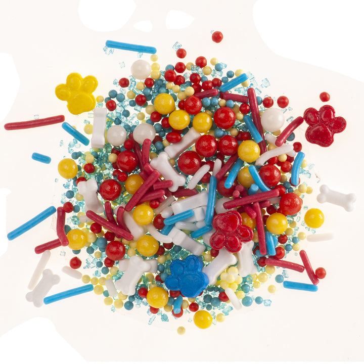 Streusel Mix Paw Patrol, essbare Kuchen & Muffin Deko, 70 g
