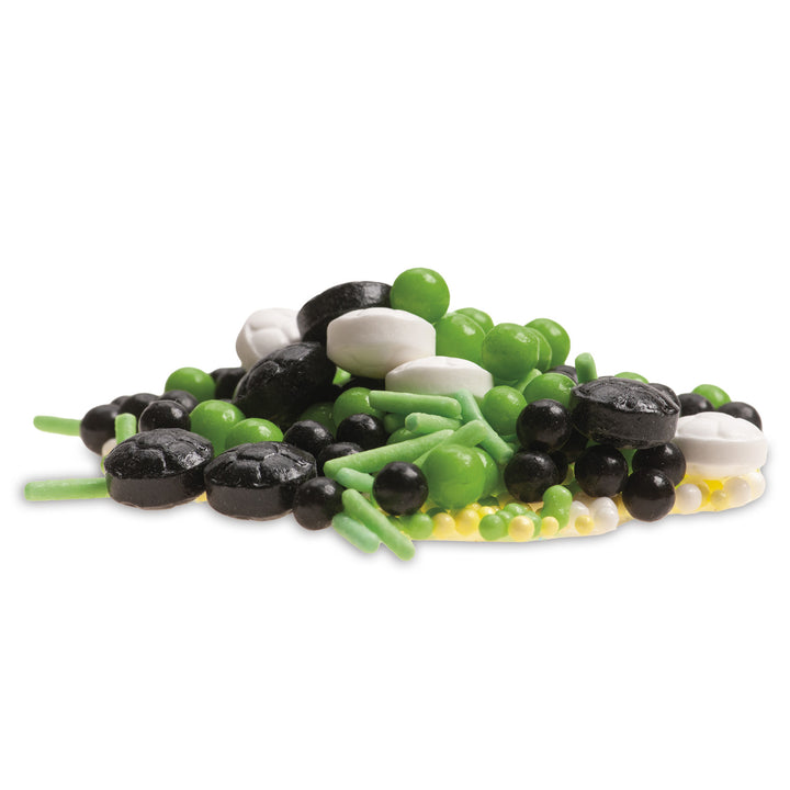 Zuckerstreusel Fussball Mix, essbare Kuchen & Muffin Deko, 70g