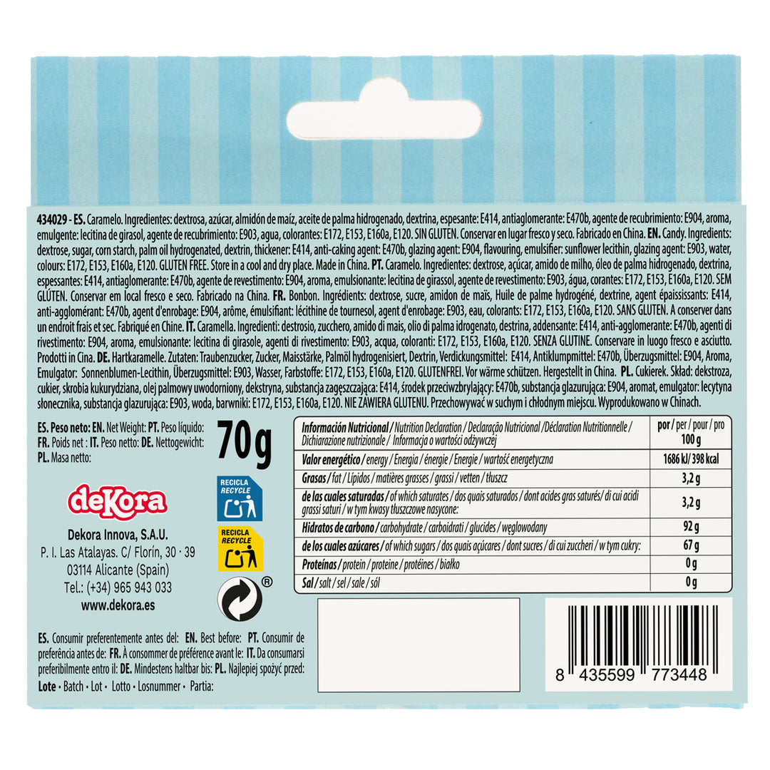 Streusel Mix Pirat, essbare Deko für Kuchen & Muffins, 70 g
