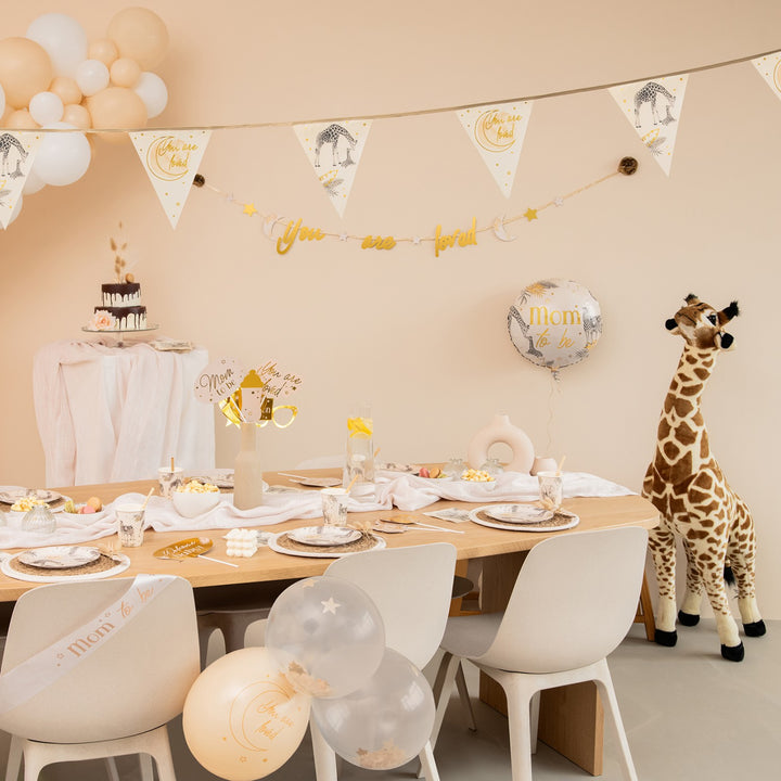 Luftballons Safari Nude, 'You are Loved', 6er Pack kinderparties-shop