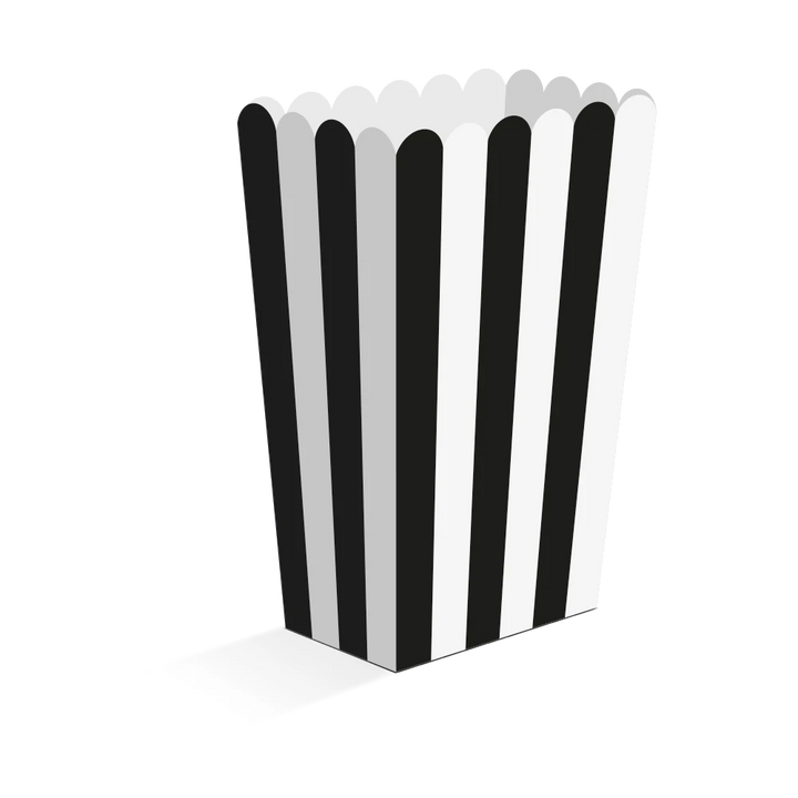 Popcornboxen-gestreift-8-Stück-rot