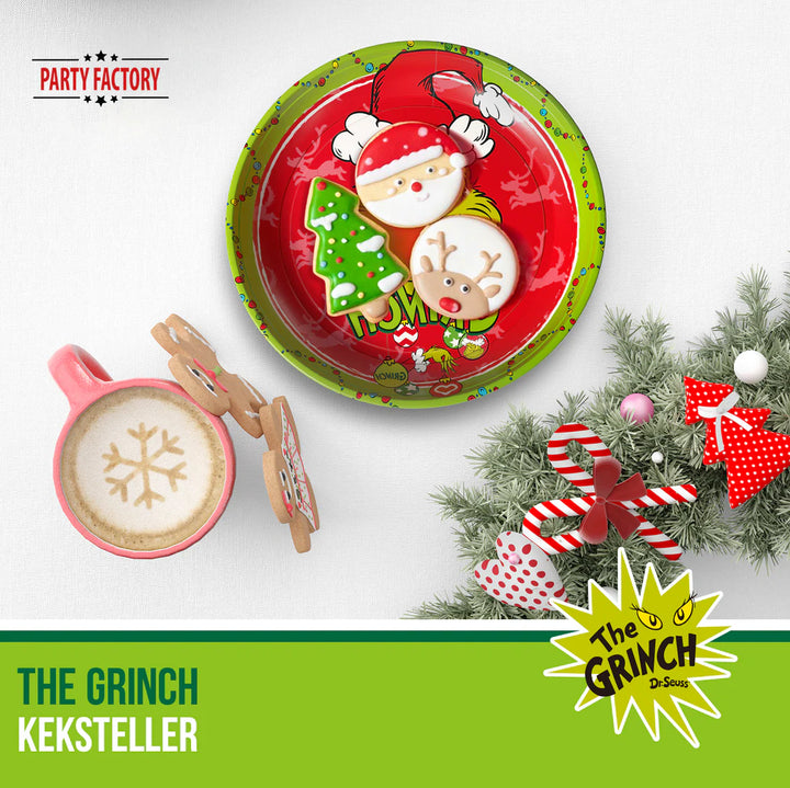 Der-Grinch-Keksteller-Plätzchenteller-für-Weihnachten-Ø-26-cm
