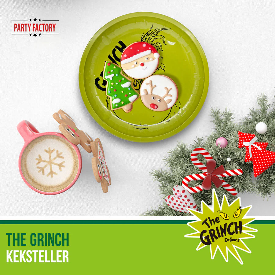Grinch-Keksteller-Weihnachtsteller-aus-Kunststoff-Ø-26-cm