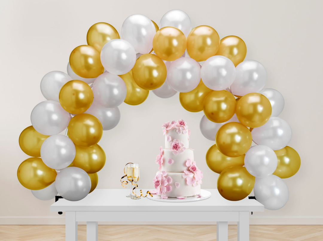Ballon-Tischbogen-Gestell-DIY-Set-für-3m-Ballongirlande-41-teilig