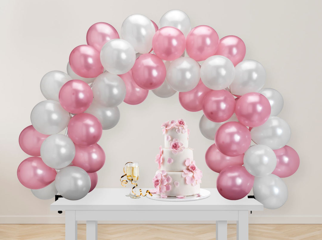 Ballon-Tischbogen-Gestell-DIY-Set-für-3m-Ballongirlande-41-teilig
