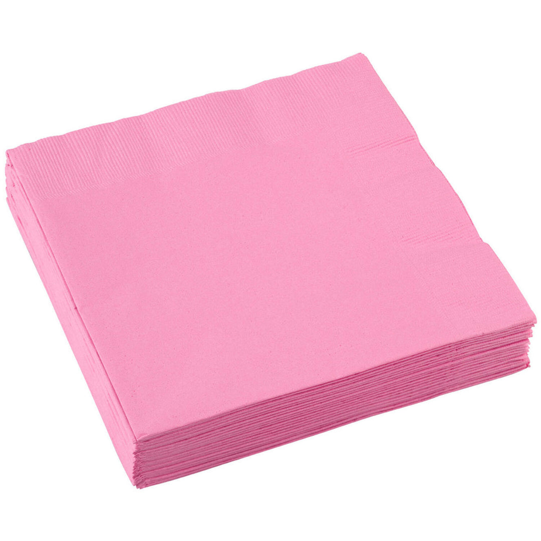 Servietten, unifarben New Pink, 20er Pack, 33 x 33cm