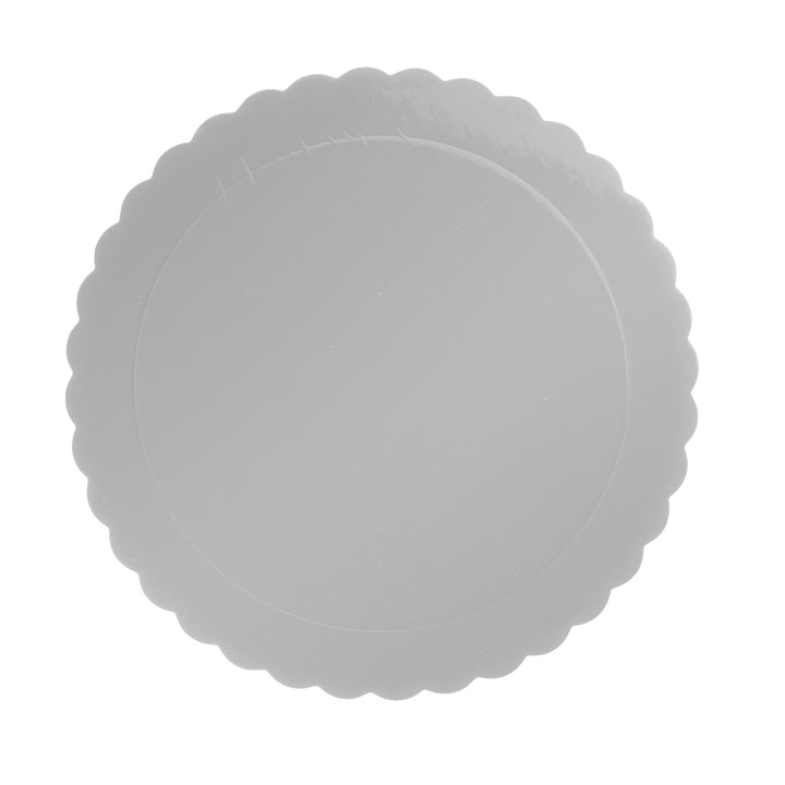 Tortenplatten Silber, Pappe, Ø 30 cm, 10er Pack