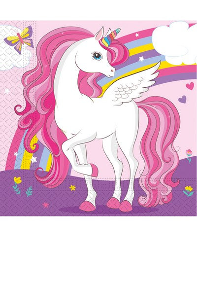 Einhorn-Servietten-Rainbow-Colors-20-Stück