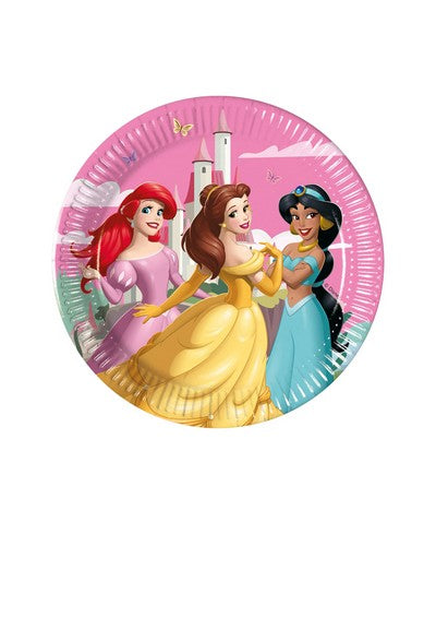 Disney-Prinzessin-Kuchenteller-Create-Your-World-8-Stück-Ø-20-cm