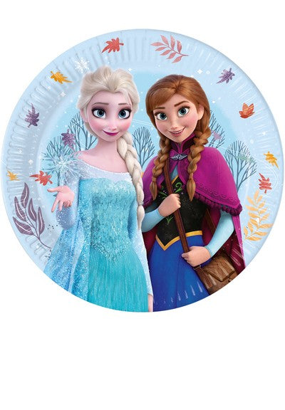 Party-Teller-Frozen-Idyllic-Wonder-8-Stück-Ø-23-cm