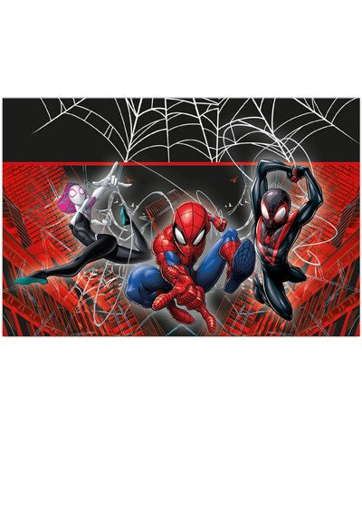 Tischdecke-Spiderman-World-of-Webs-180-x-120-cm