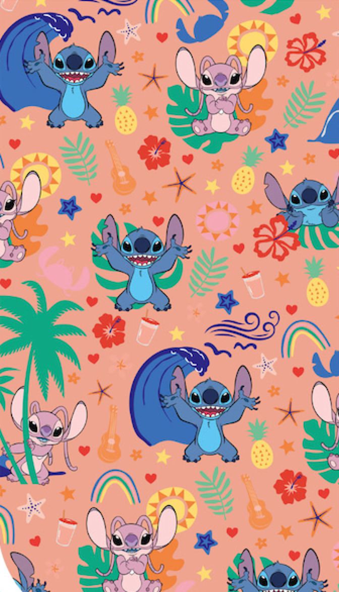 Disney-Stitch-Geschenkpapier-Lilo-&-Stitch-Motto-1-Rolle