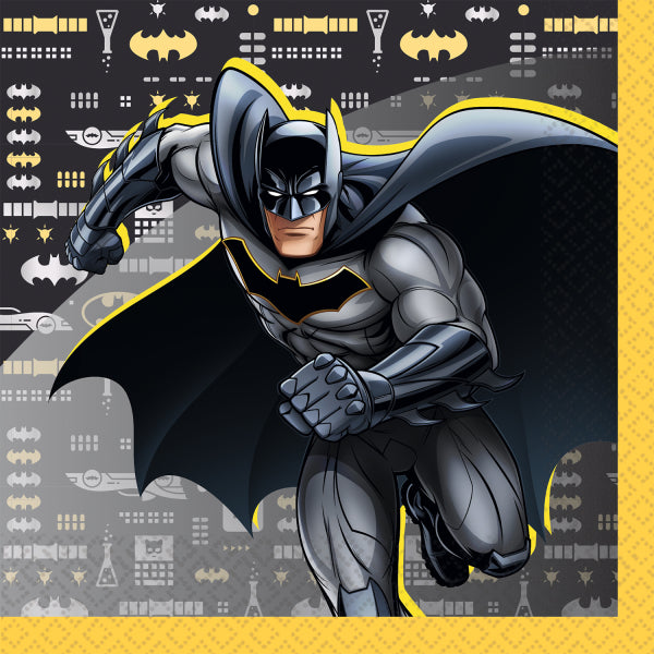 Servietten Batman, 16er Pack, 33x33cm