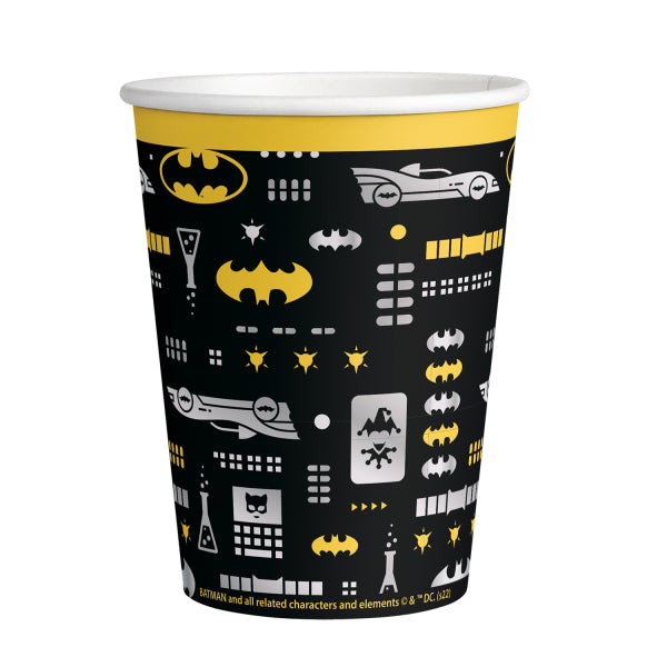 Party Becher Batman, Pappe, 8er Pack