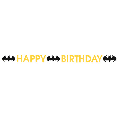 Batman Buchstabenkette Happy Birthday, 1.80m
