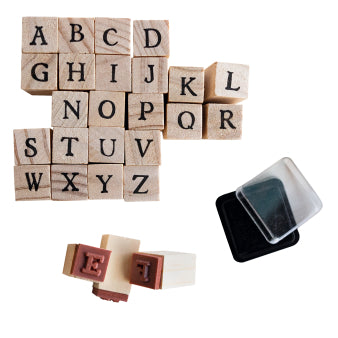 Schulanfang Stempel Alphabet, Schulstart Set, 9917054