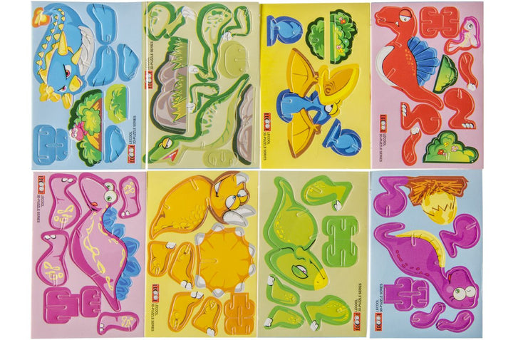 3D Puzzle Dino, 1 Dino, versch. Motive kinderparties-shop