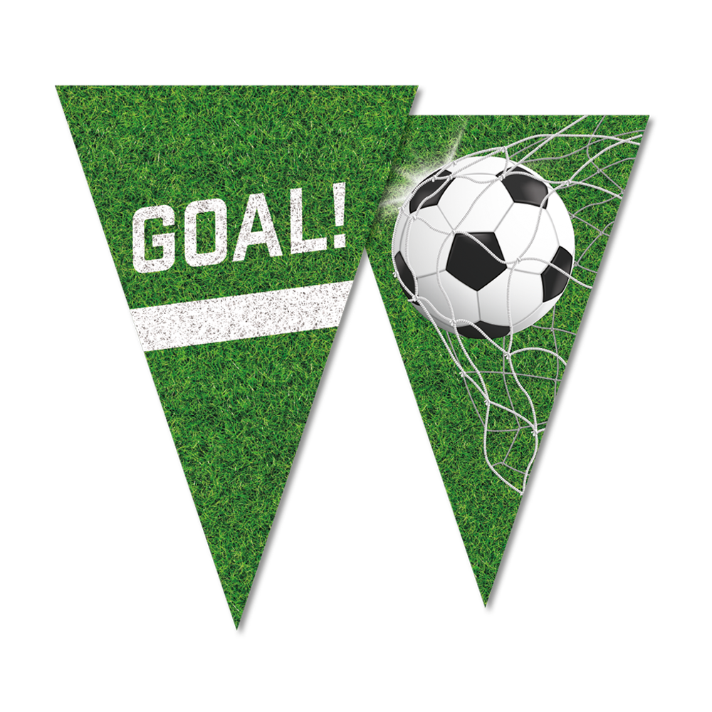 Wimpelkette Fussball Party "Goal!", 10 m