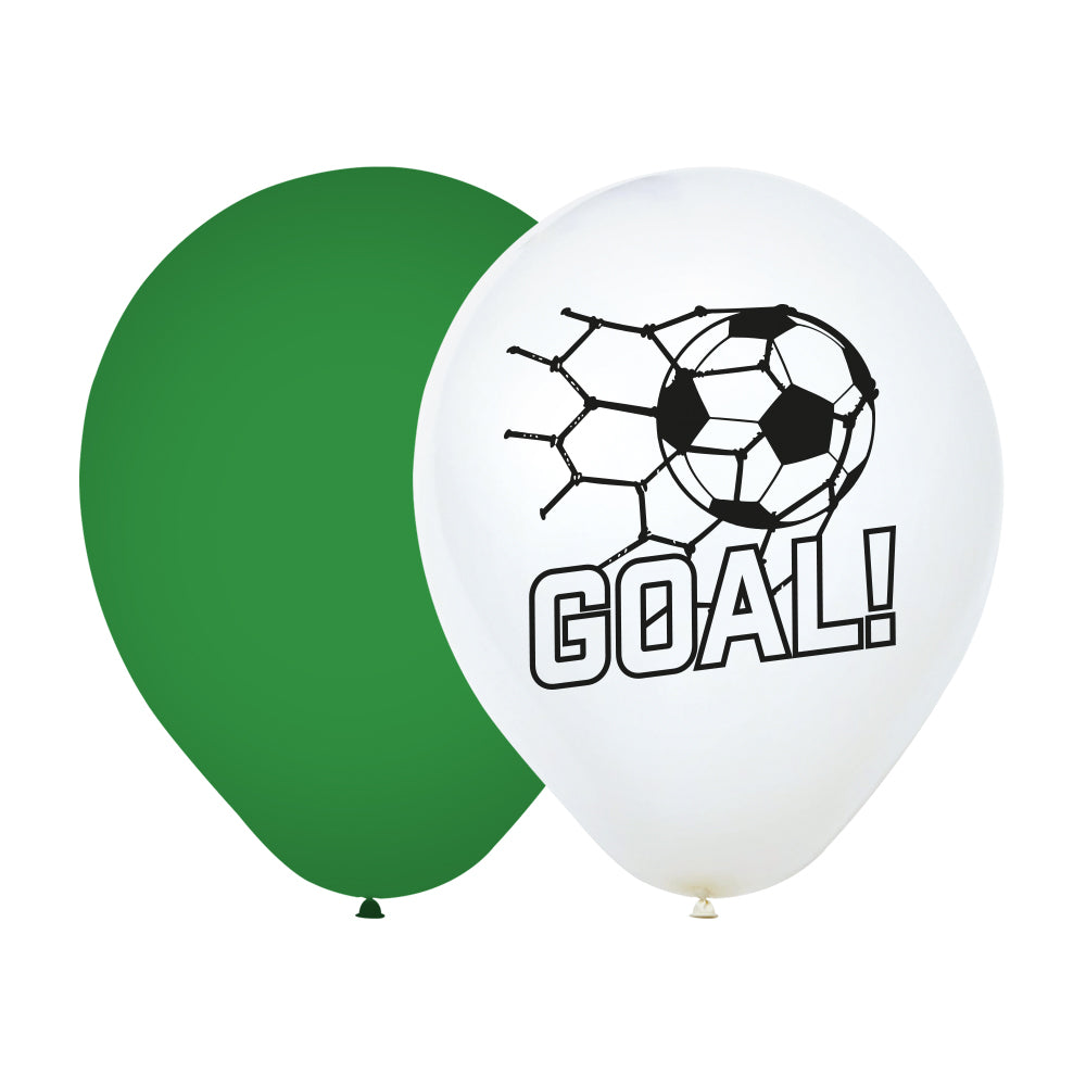 Luftballons-Fussball-Party-'Goal!'-8-Stück-30-cm
