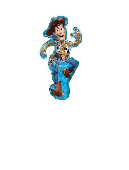 Folienballon Woody Toy Story, Minishape, 35 cm
