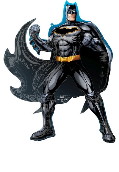 Folienballon Batman, Superhelden Party, 73 x 86 cm
