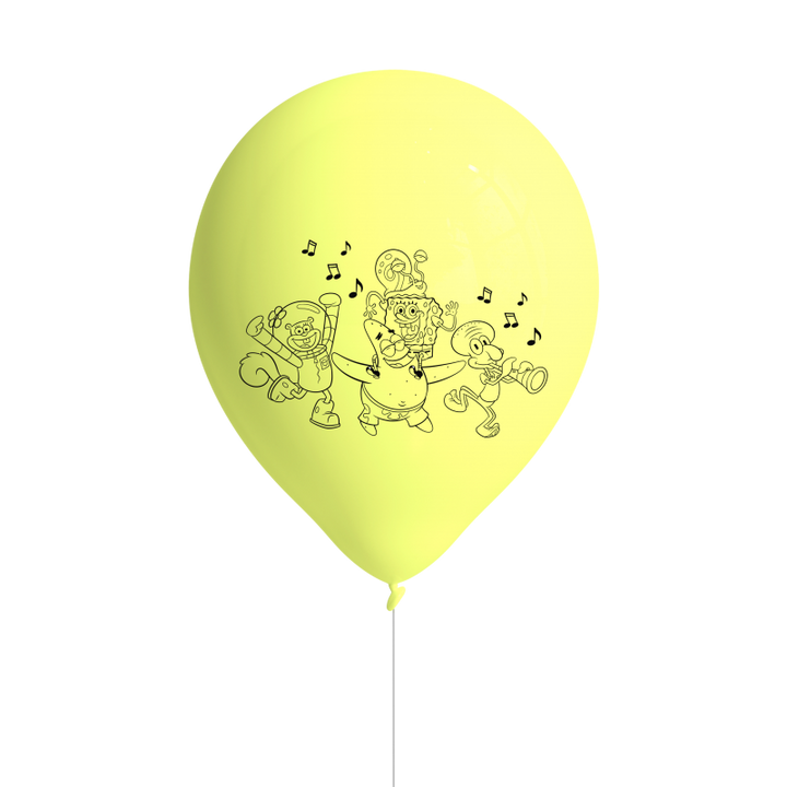 Party Deko Set SpongeBob Geburtstag, 58-teilig für 6-8 Kinder