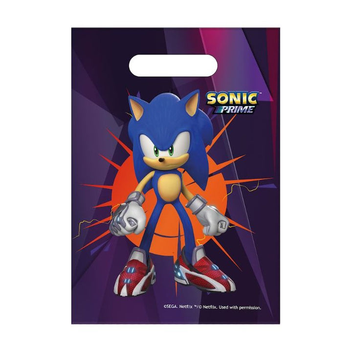 Party Deko Set Sonic im Koffer, 58-teilig für 6-8 Kinder