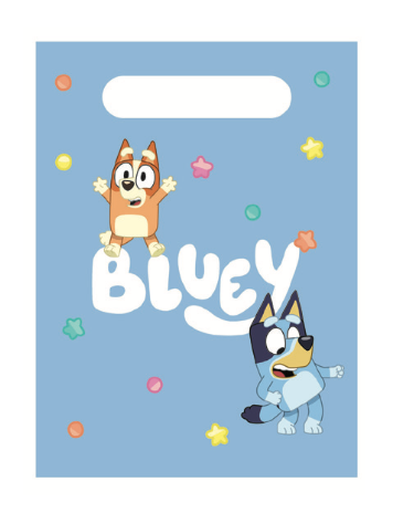 Bluey Mitgebsel Tüten, 8 Stück