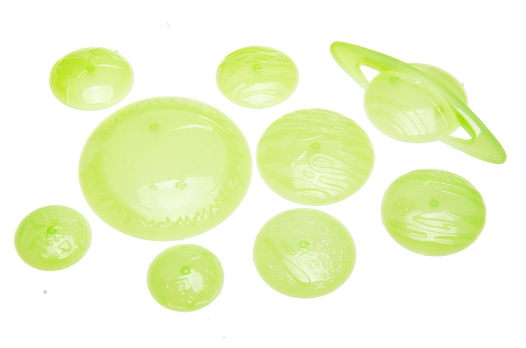 Weltraum Glow in the dark Sonnensystem, 9-tlg kinderparties-shop