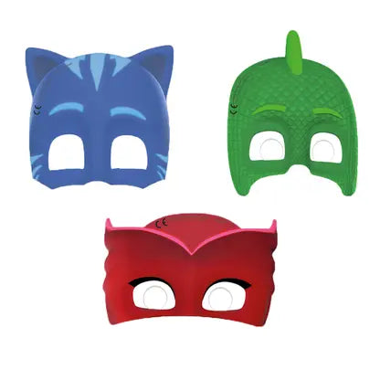 PJ Mask Masken, Pappe, 6er Pack