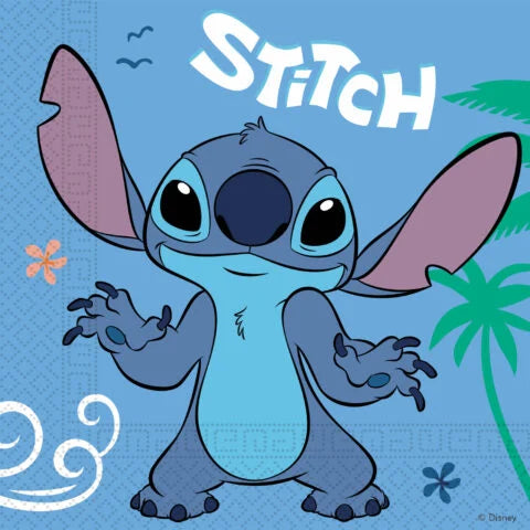 Stitch & Angel Servietten, 20er Pack kinderparties-shop