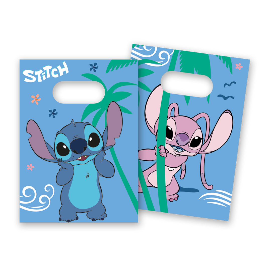 Stitch & Angel Mitgebsel Tüten, Papier, 4er Pack kinderparties-shop